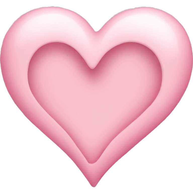 baby pink heart emoji