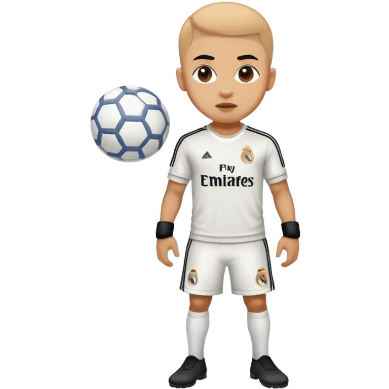 A theif with a visible Real Madrid short emoji