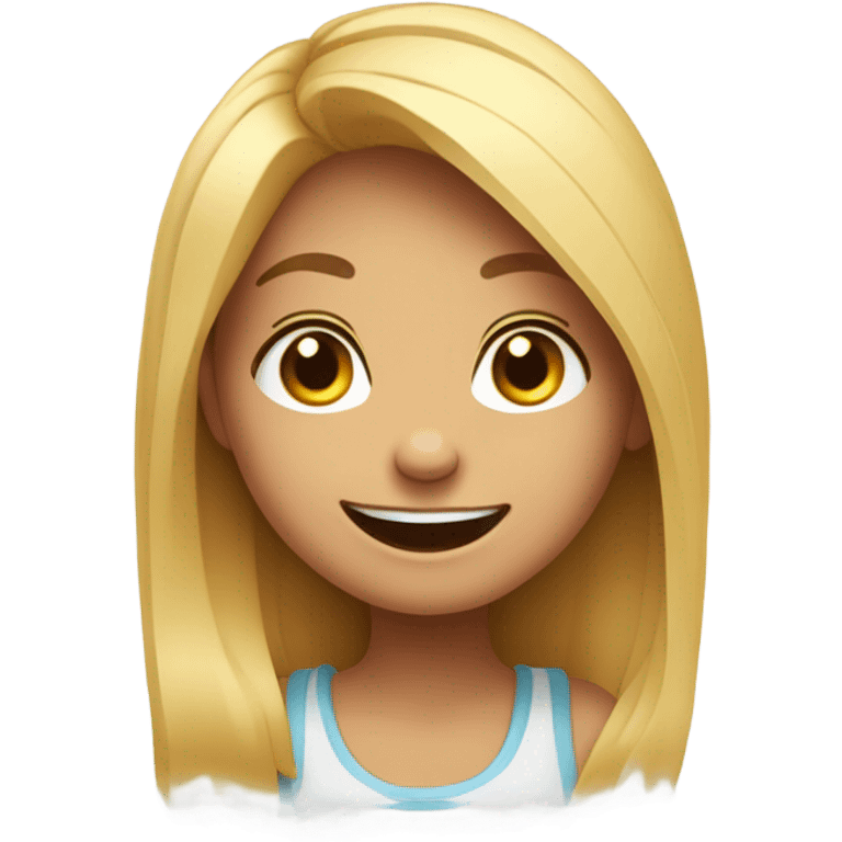 funny girl emoji