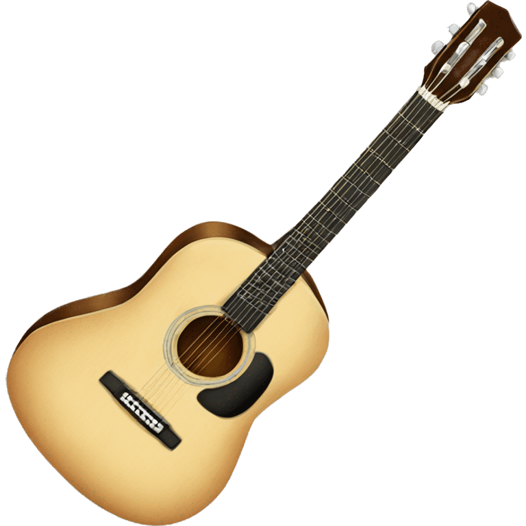 acoustic guitar emoji