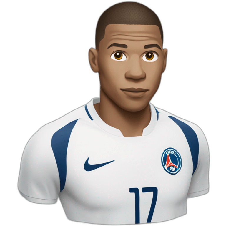 Realistic kylian mbappé emoji