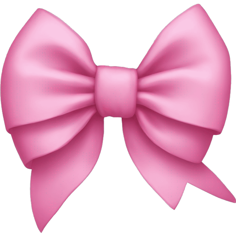 Pink bow emoji