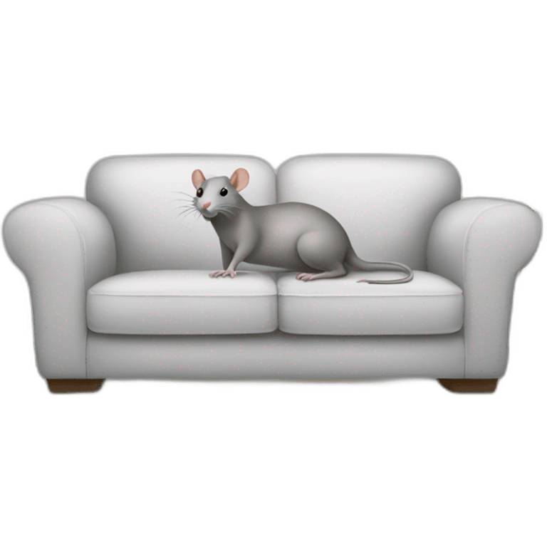 white living room with a couch gray-rat emoji