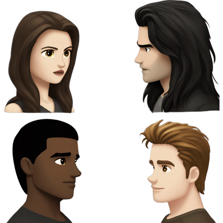 Twilight new moon  emoji