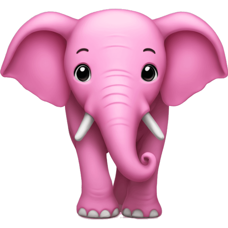 pink elephant  emoji