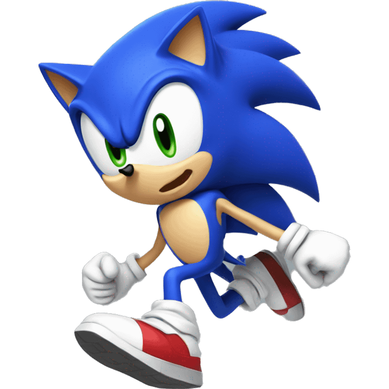 Sonic speed emoji