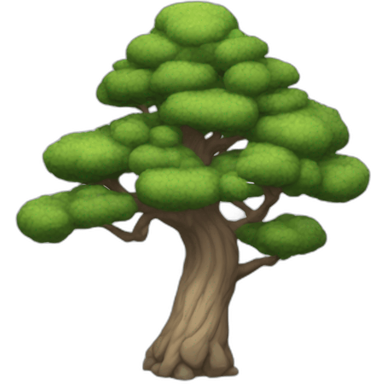 stone pine tree emoji