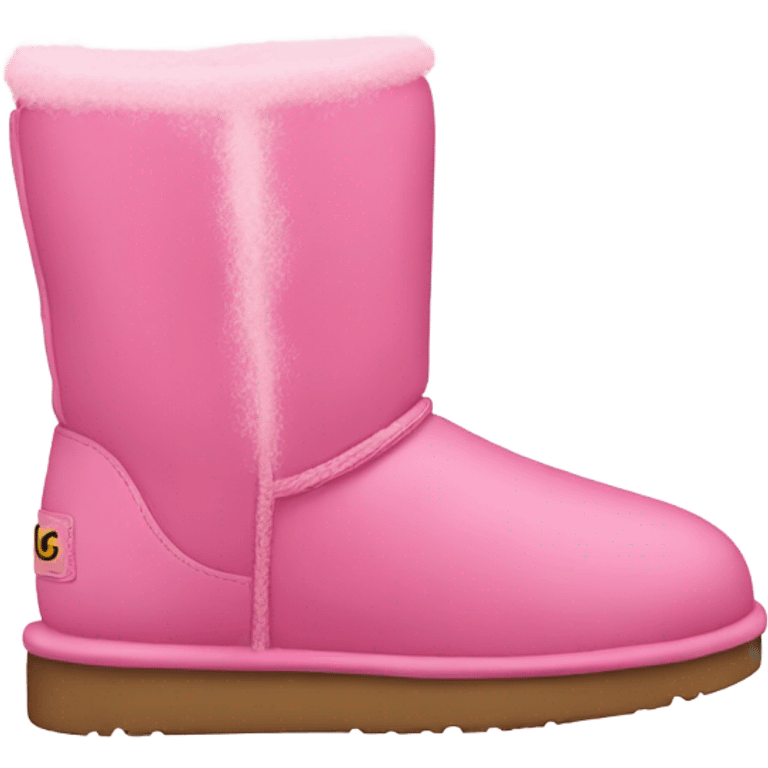 Pink uggs emoji