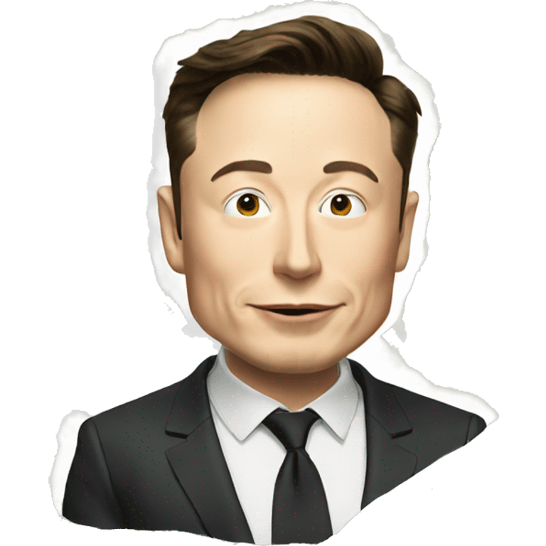 elon musk with money emoji