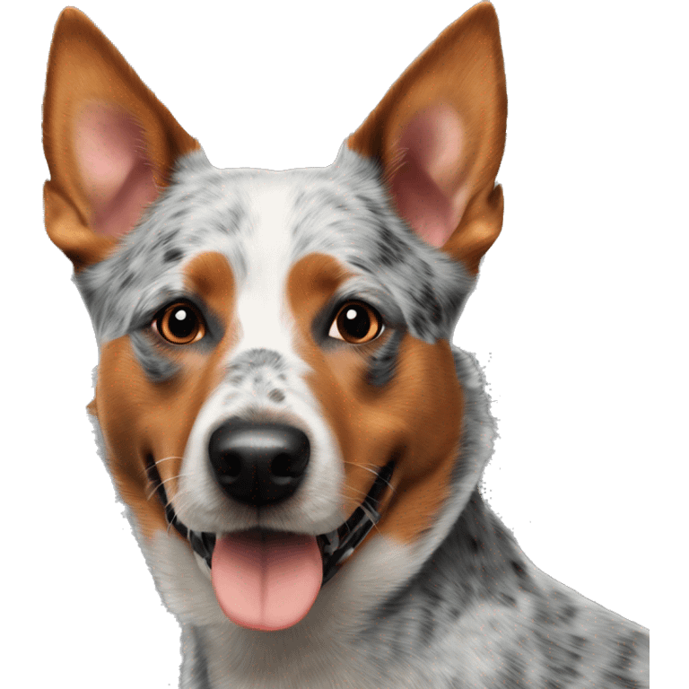 Australian cattle dog red heeler emoji