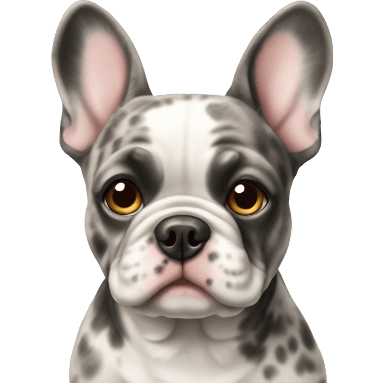 Merle frenchie  emoji