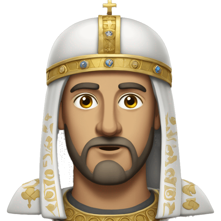 white byzantine emperor maurice emoji