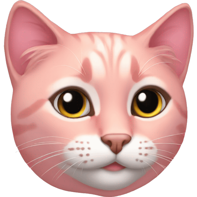 Gato rosa emoji