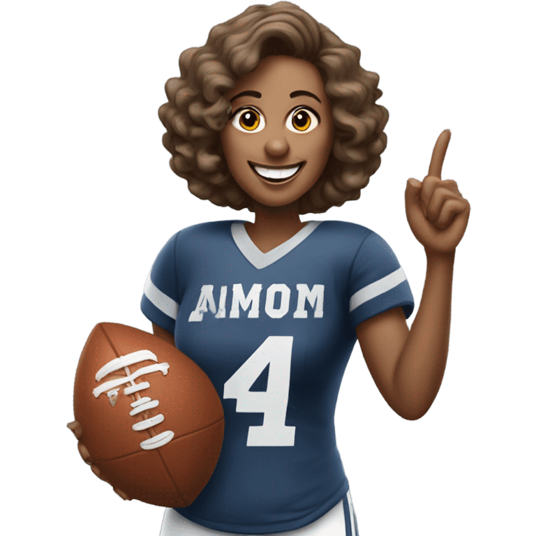 Mom as a commanders fan emoji