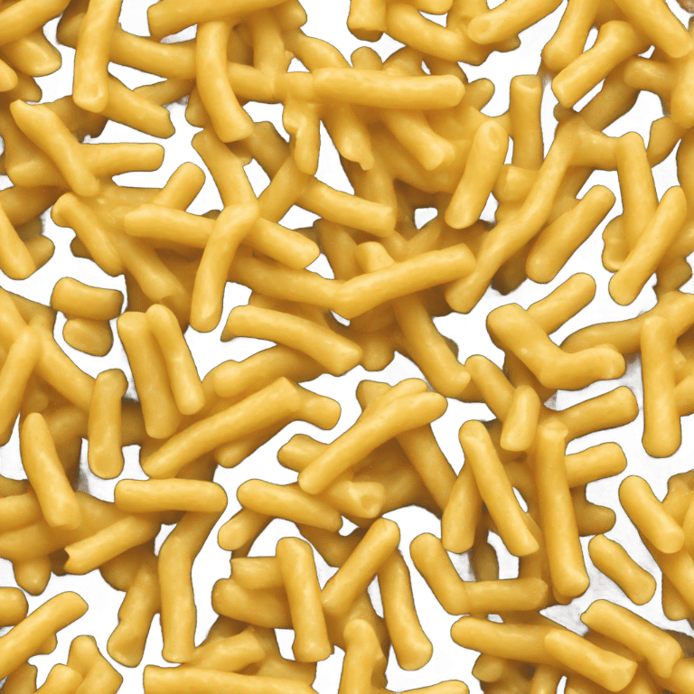 Mac and cheese emoji