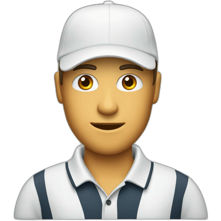 Golf club driver emoji