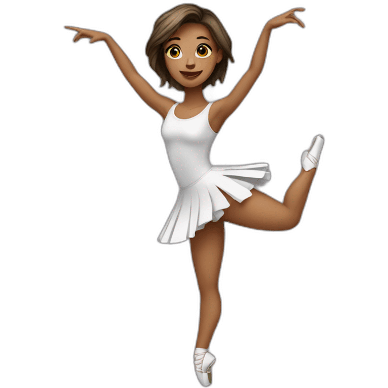 Female Dancer with ID emoji