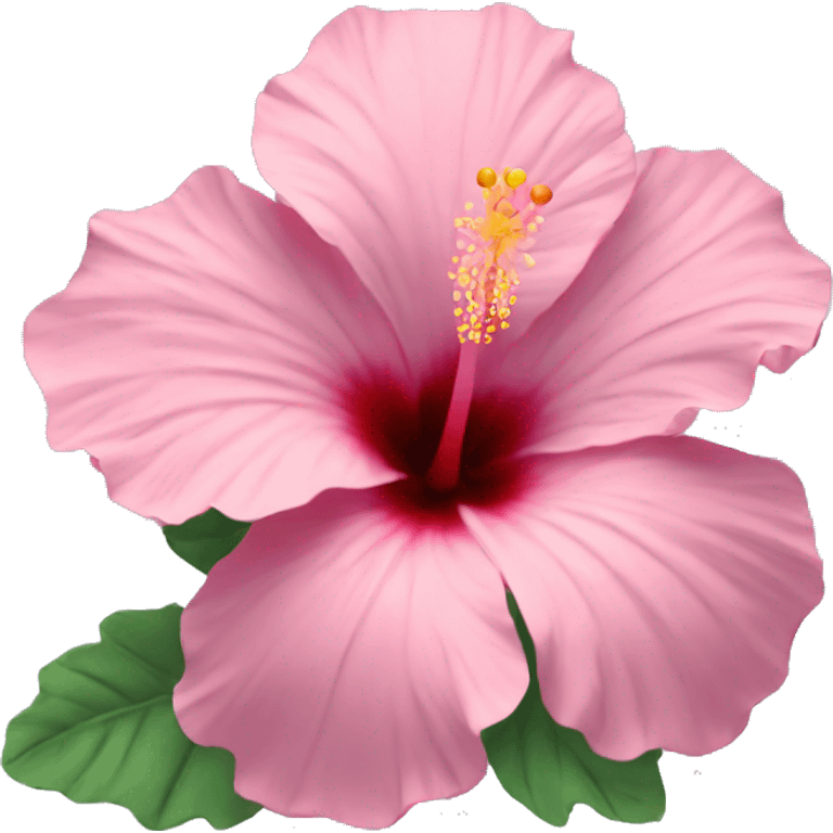 Pastel hibiscus  emoji