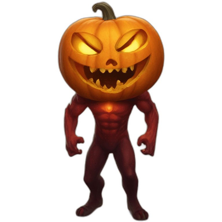 Demonic Pumpkin emoji