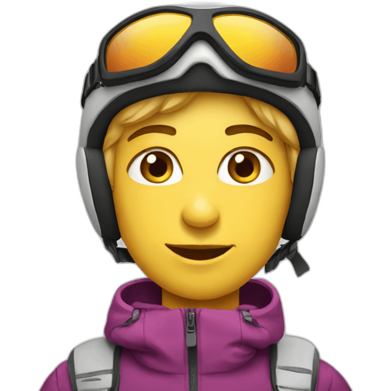 skier emoji