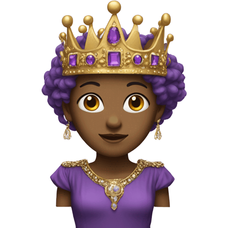 Purple Crown  emoji