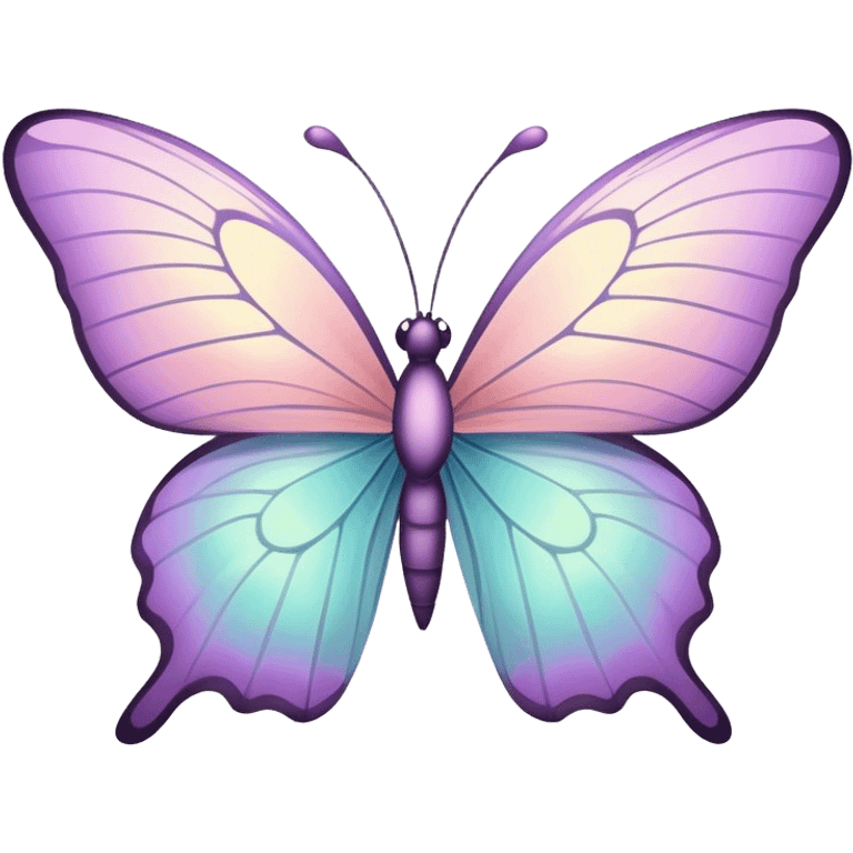 pastel butterfly  emoji