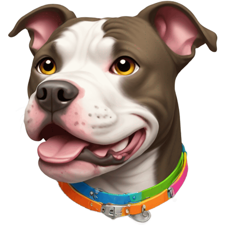 Gay pitbull emoji