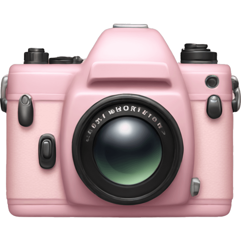 pale pink camera emoji