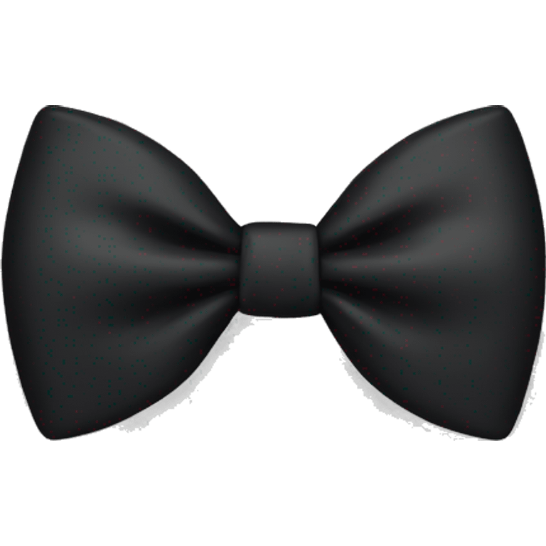 Black bow  emoji