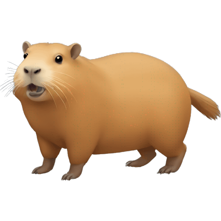 Capybara emoji