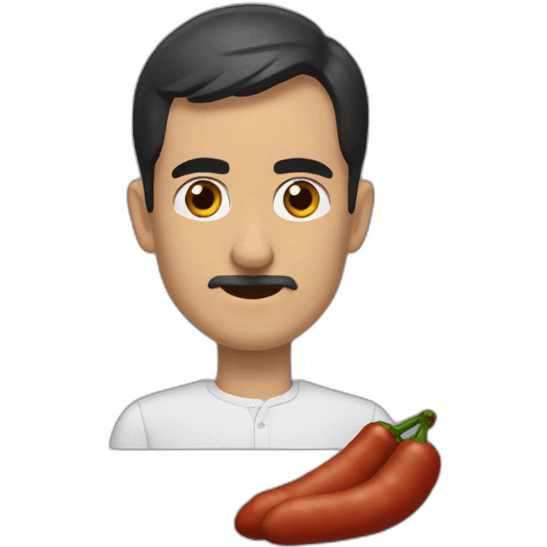 Pedro Sanchez eat chorizo emoji