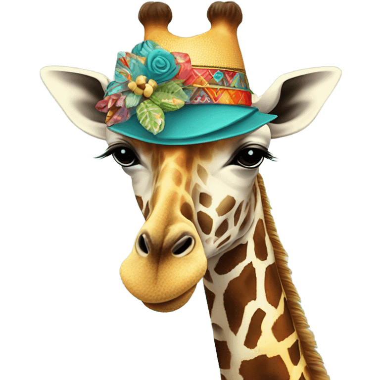 Fancy giraffe  emoji