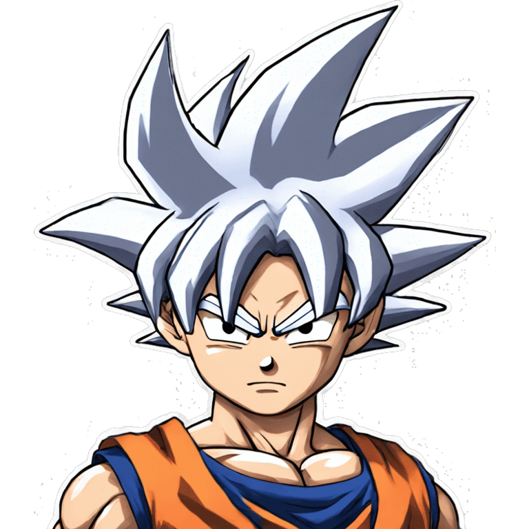 Goku ultra instinct emoji