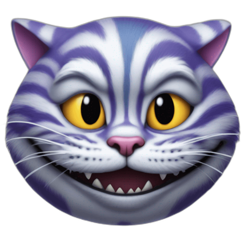 cheshire cat from american mc gee's alice emoji