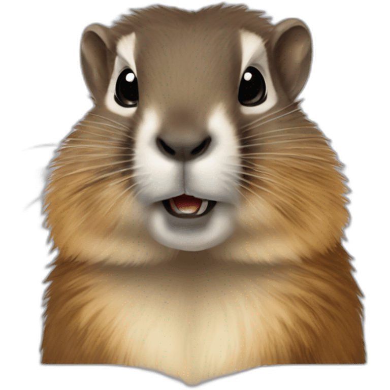 Marmotte avec louttre emoji