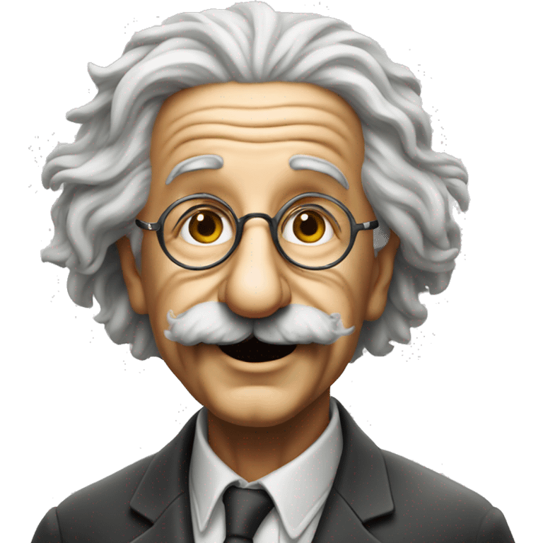 albert einstein stars glasses emoji