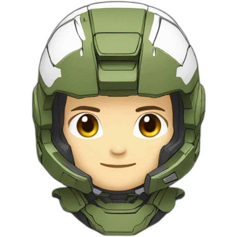 Halo Spartan japan anime emoji