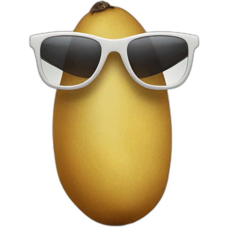 batata com oculos e bone emoji