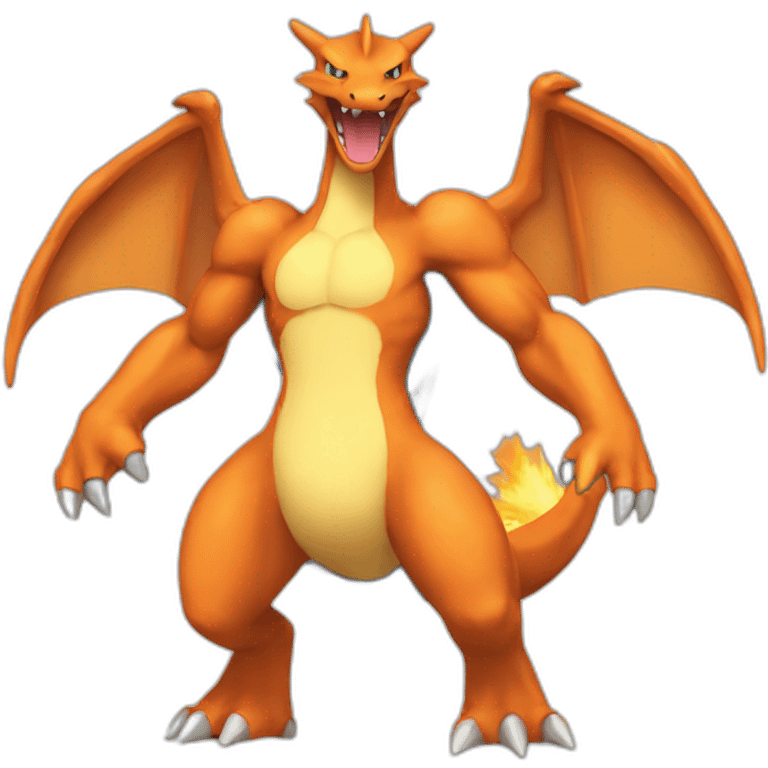 pokemon-charizard-muscle emoji