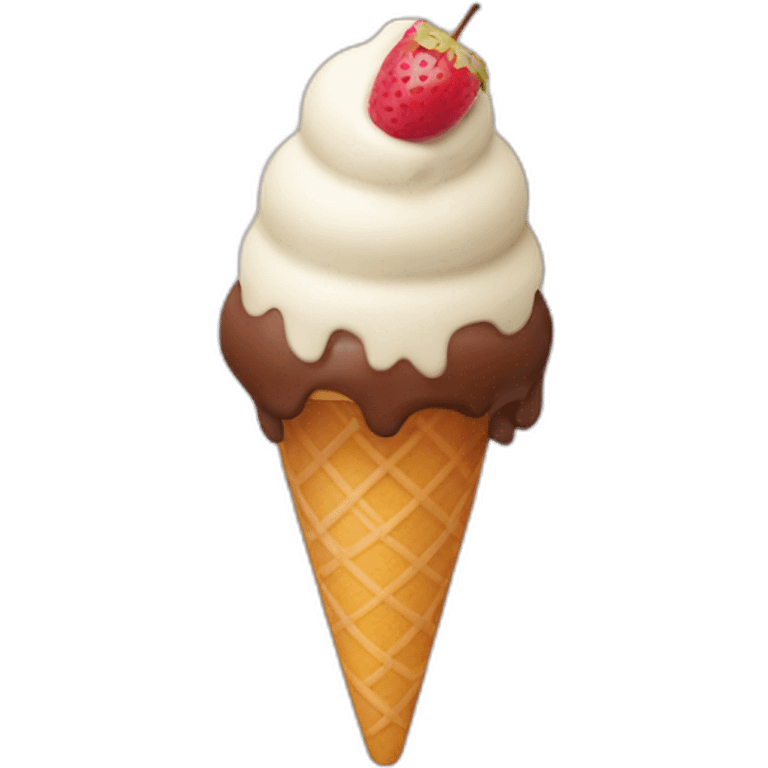 vinilla icecream emoji