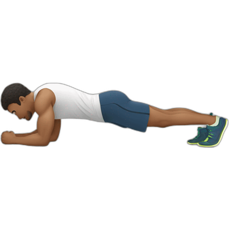 man doing push ups emoji