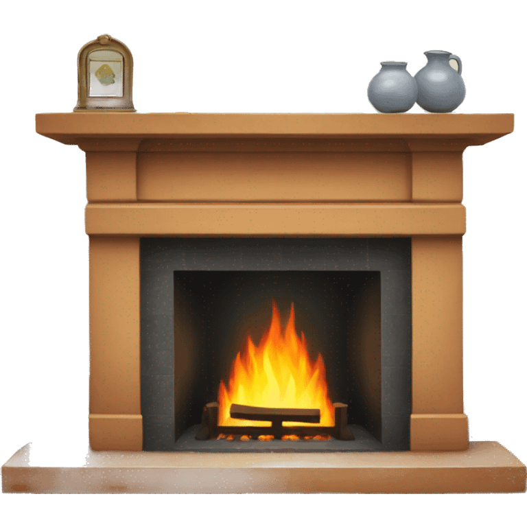 fireplace mantle emoji