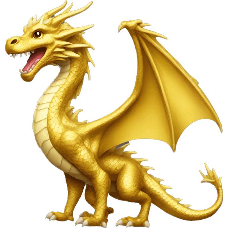 gold dragon emoji