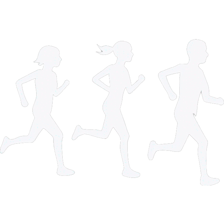 outline-person-white-running emoji