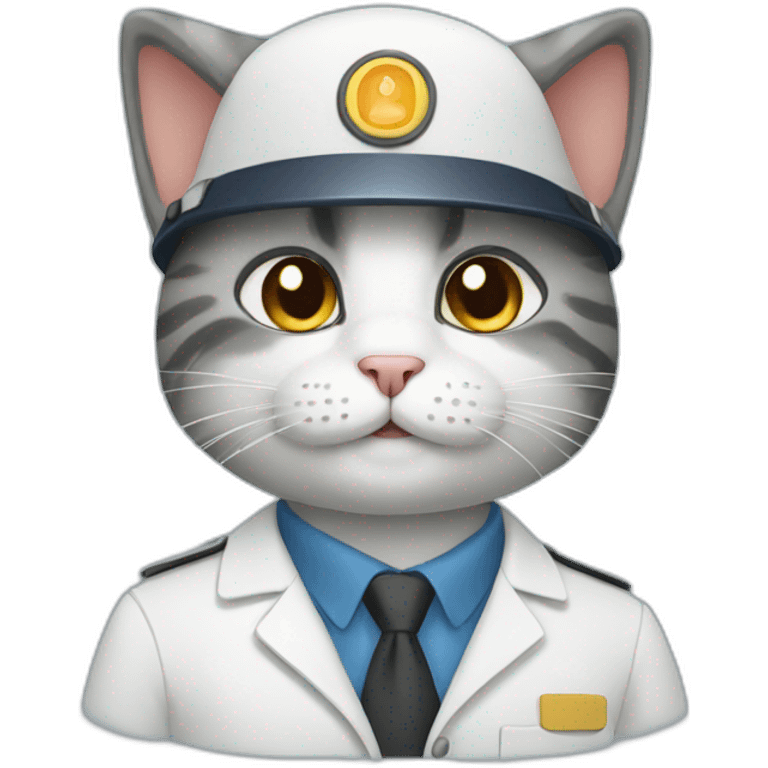 Cat professions emoji