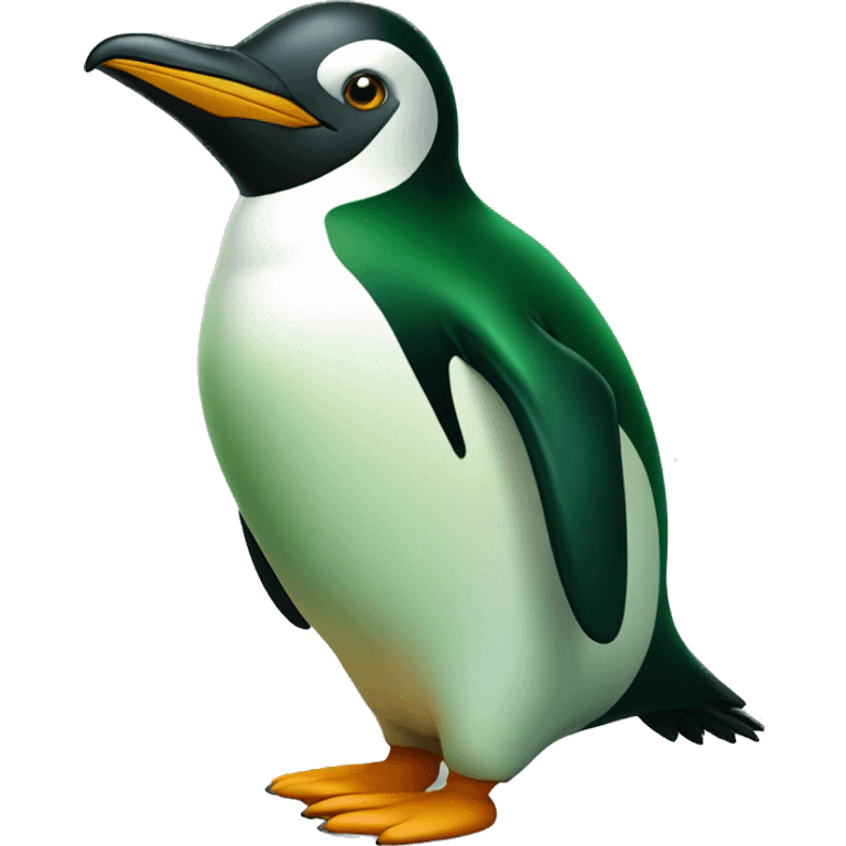 green pinguin emoji