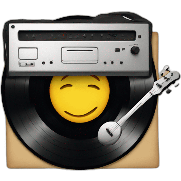 Vinyl record emoji