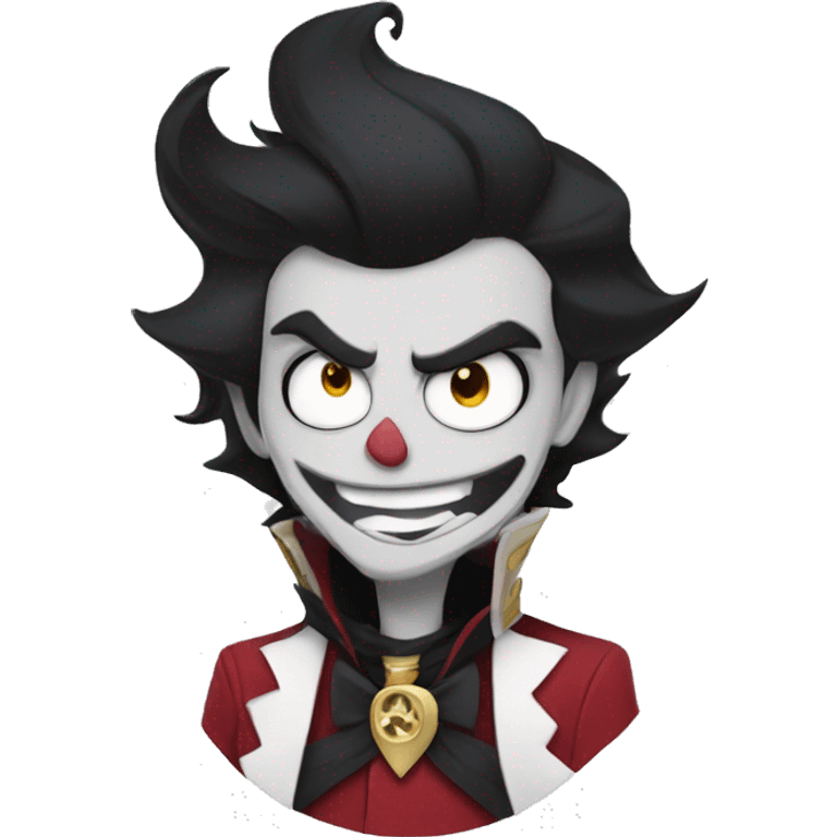 Alastor from hazbin hotel,  emoji