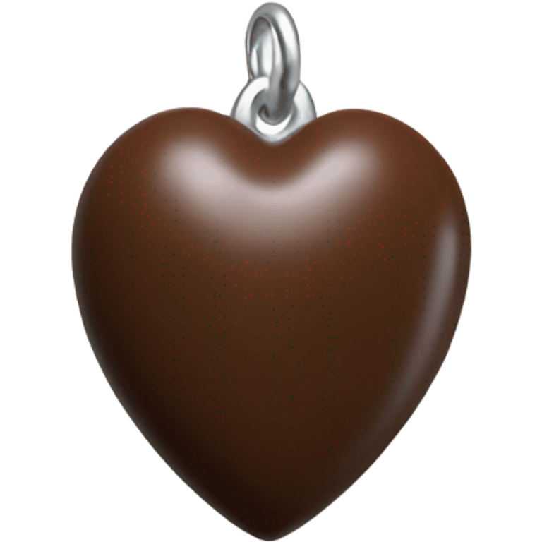 3d Chocolate charm simple emoji