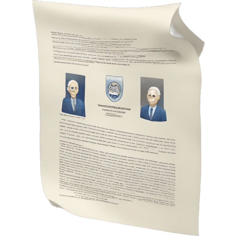 social security paper emoji